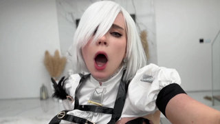 Порно-полицию вызывали? Свитти Фокс отжигает на большом члене в латексной униформе