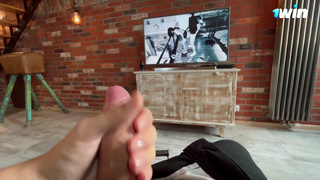 Куколд, смотри как меня трахают жестко, ты так не сможешь